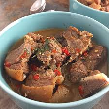 Rago meat (pepper soup)
